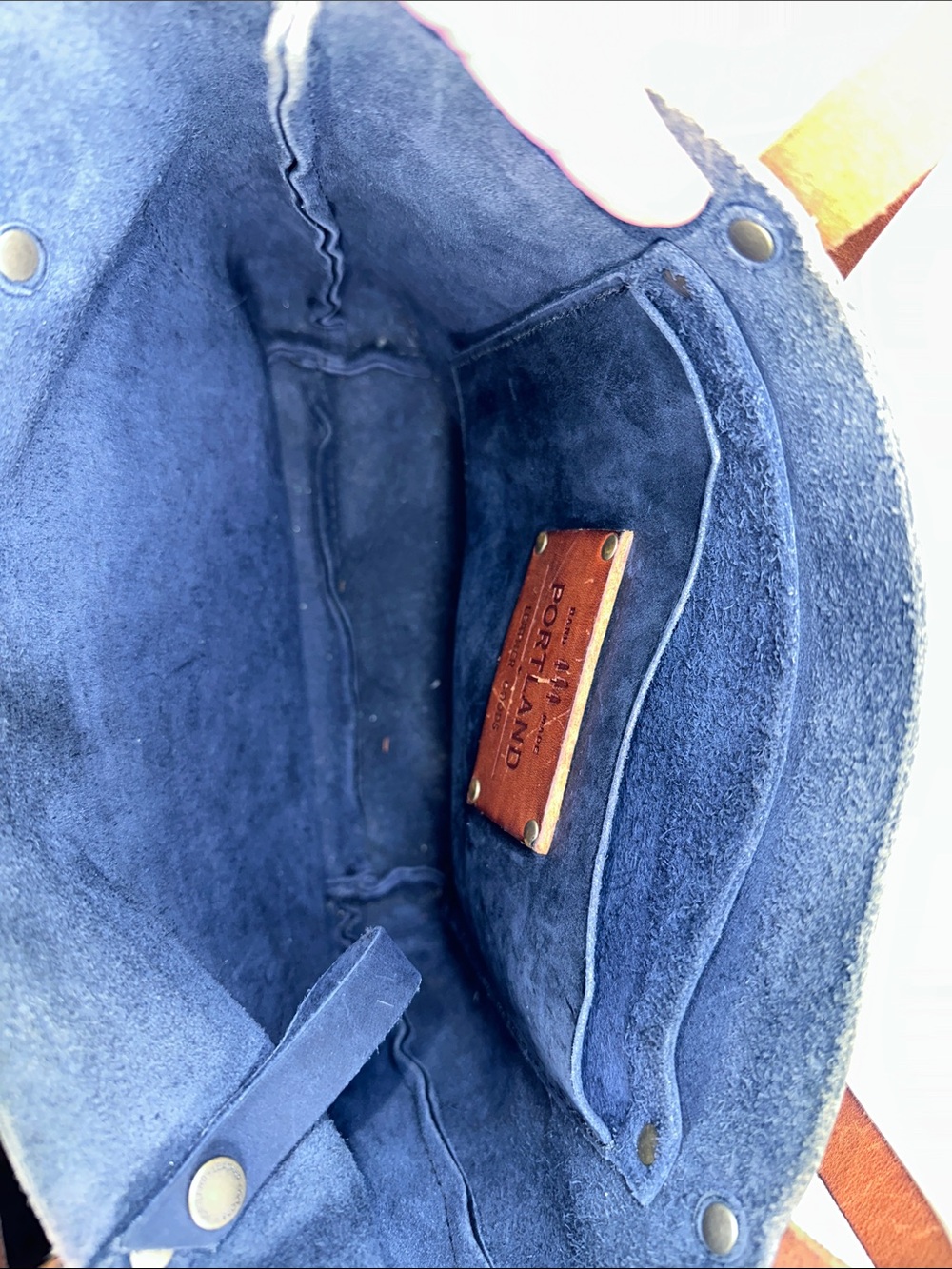 Portland Leather tote - Picture 4 of 7